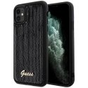 Guess GUHCN61PSFDGSK iPhone 11 | Xr 6.1" czarny|black hardcase S Guess GUHCN61PSFDGSK iPhone 11 | Xr 6.1" czarny|black hardcase S