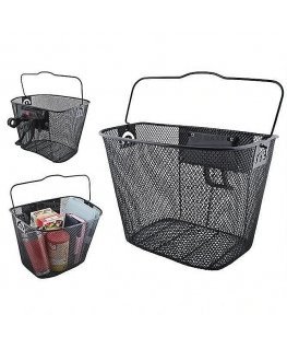 RoGer Metal Basket for Bicycle / 5kg / 33x25x23 cm