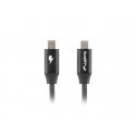 Lanberg CA-CMCM-40CU-0005-BK USB cable 0.5 m USB 2.0 USB C Black Lanberg CA-CMCM-40CU-0005-BK USB cable 0.5 m USB 2.0 USB C Black