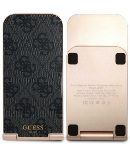Guess Aluminum Desktop Wireless Magnetic Charger 2in1 4G Pattern