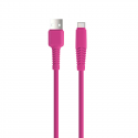Setty cable USB - USB-C 1,5 m 2A KSA-C-1.526 pink Setty cable USB - USB-C 1,5 m 2A KSA-C-1.526 pink