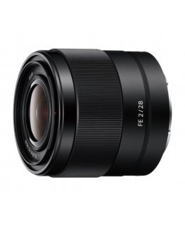 Sony SEL28F20 SLR Plats objektīvs Melns