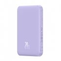 Baseus mini power bank 5000mAh 20W + USB-C cable (20V|3A) - purp Baseus mini power bank 5000mAh 20W + USB-C cable (20V|3A) - purp