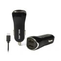 Ład. sam. Beline 2xUSB + USB-C 2,1A czarna|black Ład. sam. Beline 2xUSB + USB-C 2,1A czarna|black