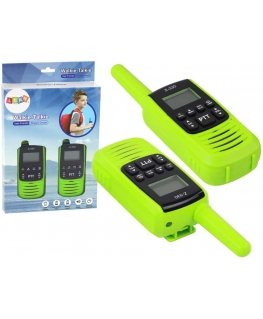 Lean Cars Green walkie-talkies, distance 3 km, communication app