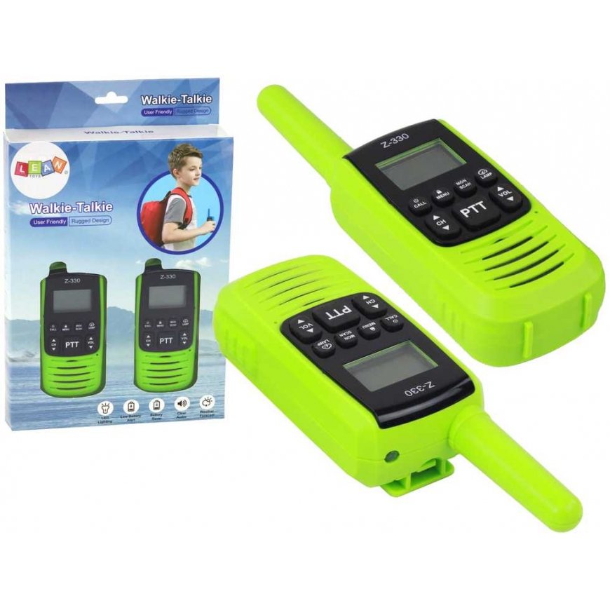 LEAN Cars Lean Cars Green walkie-talkies