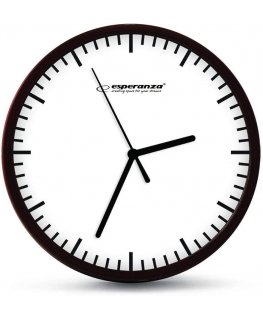 ESPERANZA EHC010W WALL CLOCK BUDAPEST WHITE