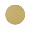 Metal plate for magnet holders - round gold Metal plate for magnet holders - round gold