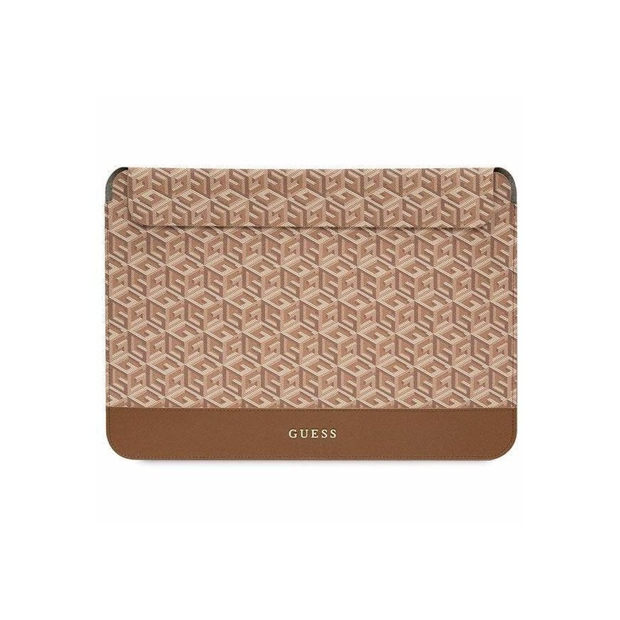 Guess Sleeve GUCS14HGCFSEW 14" brązowy|brown GCube