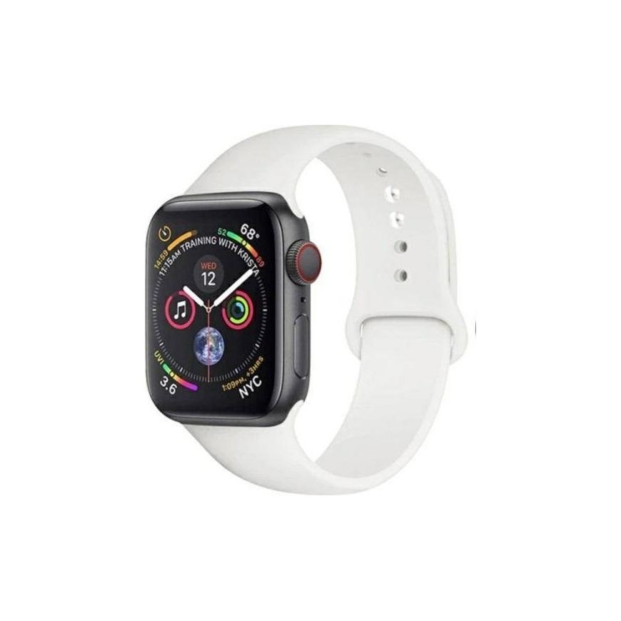 Beline pasek Apple Watch Silicone Woven