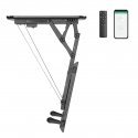 Maclean elektriline laekinnitus telerile, TUYA tugi, max VESA 600x400, kaldseintele, pult, 32"-70", 35kg, MC-880T Maclean elektriline laekinnitus telerile, TUYA tugi, max VESA 600x400, kaldseintele, pult, 32"-70", 35kg, MC-880T