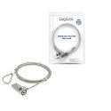 LogiLink Notebook Security Lock w/ Combination kaapelilukko 1,5 m
