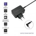 Qoltec 51033 toiteadapter ja vaheldi Hoonesisene 45 W Must