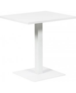 Elfen Ergodesk Single Gas one-legged gas spring frame, white