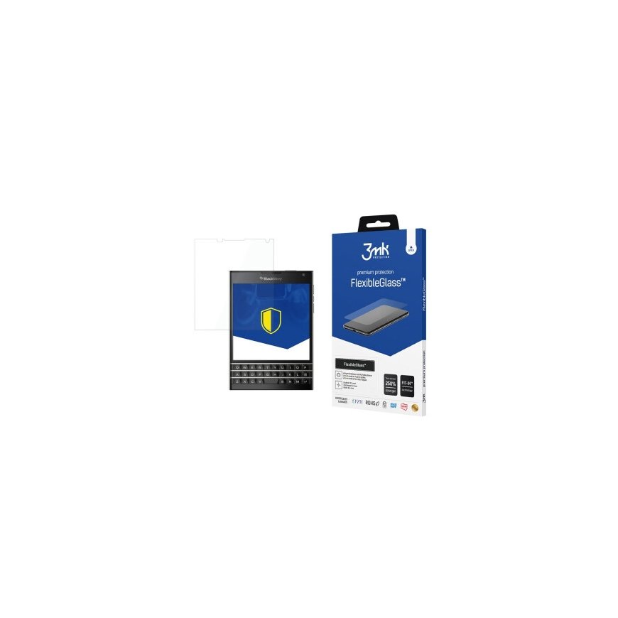 BlackBerry Passport - 3mk FlexibleGlass™ screen protector