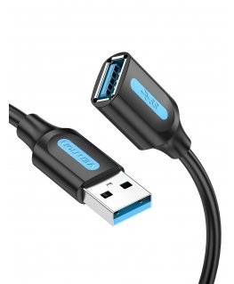 USB 3.0 male to female extension cable Vention CBHBI 3m Black PV