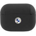 BMW BMAPSSLBK AirPods Pro cover czarny|black Geniune Leather Sil BMW BMAPSSLBK AirPods Pro cover czarny|black Geniune Leather Sil