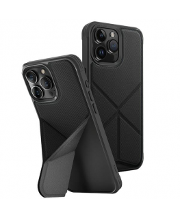 Uniq case Transforma iPhone 15 Pro Max 6.7" Magclick Charging black/ebony black