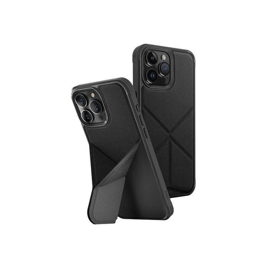 Uniq case Transforma iPhone 15 Pro Max 6.7" Magclick Charging black/ebony black – 3