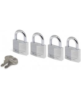 Master Lock Padlock 4 pcs. Set (40mm) 9140EURQNOP