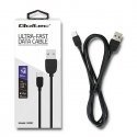 Qoltec 50391 USB-kaabel 1,2 m USB 2.0 USB A USB C Must Qoltec 50391 USB-kaabel 1,2 m USB 2.0 USB A USB C Must