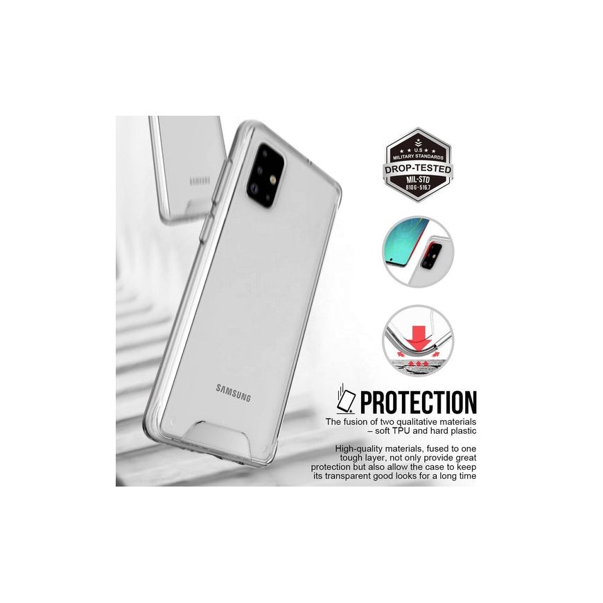 Fusion Ultra Clear Series 2 mm Silicone Case For Samsung N980 |