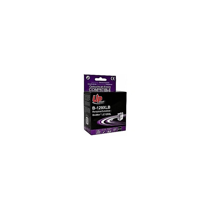 Tintes kārtridžs UPrint Brother B-129XLB Black