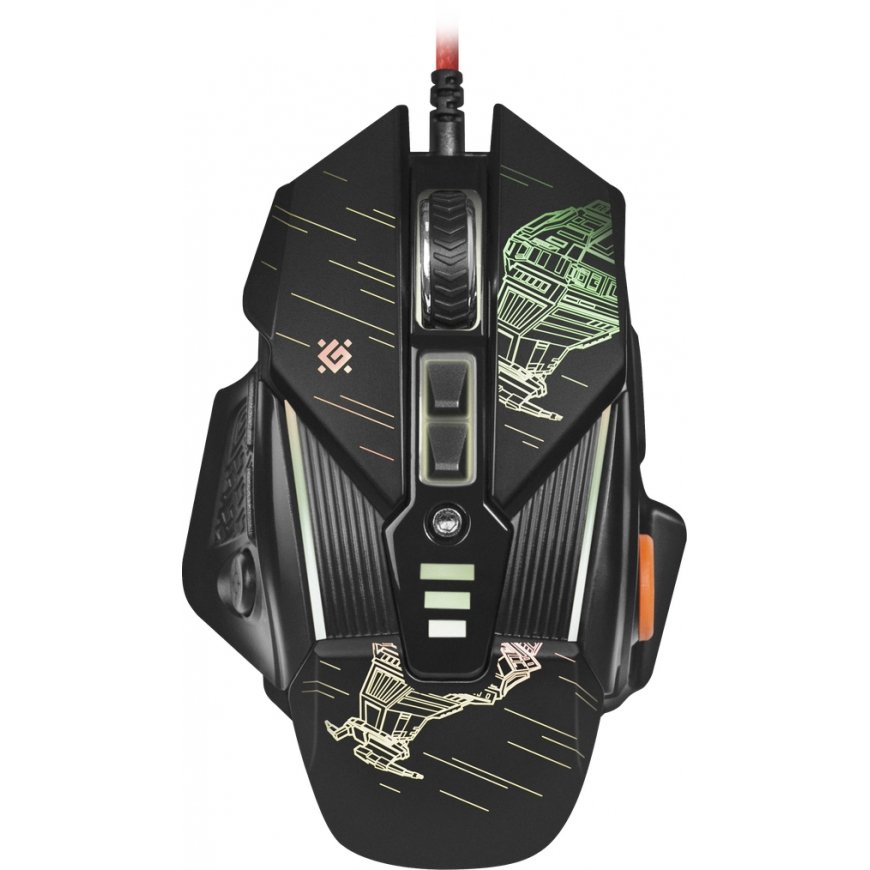 Defender GM-390L kompiuterio pelė Dešinės rankos USB A tipo Optinis 3200 DPI