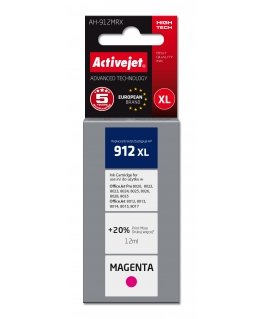 Activejet Tusz AH-912MRX (zamiennik HP 912XL 3YL82AE Premium 990 stron czerwony) ink cartridge