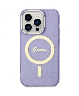 Guess GUHMN61HCMCGU iPhone 11 | Xr 6.1" purpurowy|purple hardcas