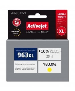 Activejet Tusz AH-963YRX (zamiennik HP 963XL 3JA29AE Premium 1760 stron żółty) ink cartridge
