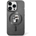 Karl Lagerfeld Karlas Lagerfeldas KLHMN61HGKCNOK iPhone 11 / Xr 6.1" juodas/juodas kietas dėklas Karl&Choupette Glitter MagSafe Karl Lagerfeld Karlas Lagerfeldas KLHMN61HGKCNOK iPhone 11 / Xr 6.1" juodas/juodas kietas dėklas Karl&Choupette Glitter MagSafe