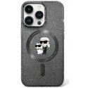 Karl Lagerfeld Karl Lagerfeld KLHMN61HGKCNOK iPhone 11 / Xr 6.1" black/black hard case Karl&Choupette Glitter MagSafe Karl Lagerfeld Karl Lagerfeld KLHMN61HGKCNOK iPhone 11 / Xr 6.1" black/black hard case Karl&Choupette Glitter MagSafe