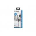 Lanberg CA-USBA-15CU-0010-BK USB kabelis 1 m USB 2.0 USB B Juoda