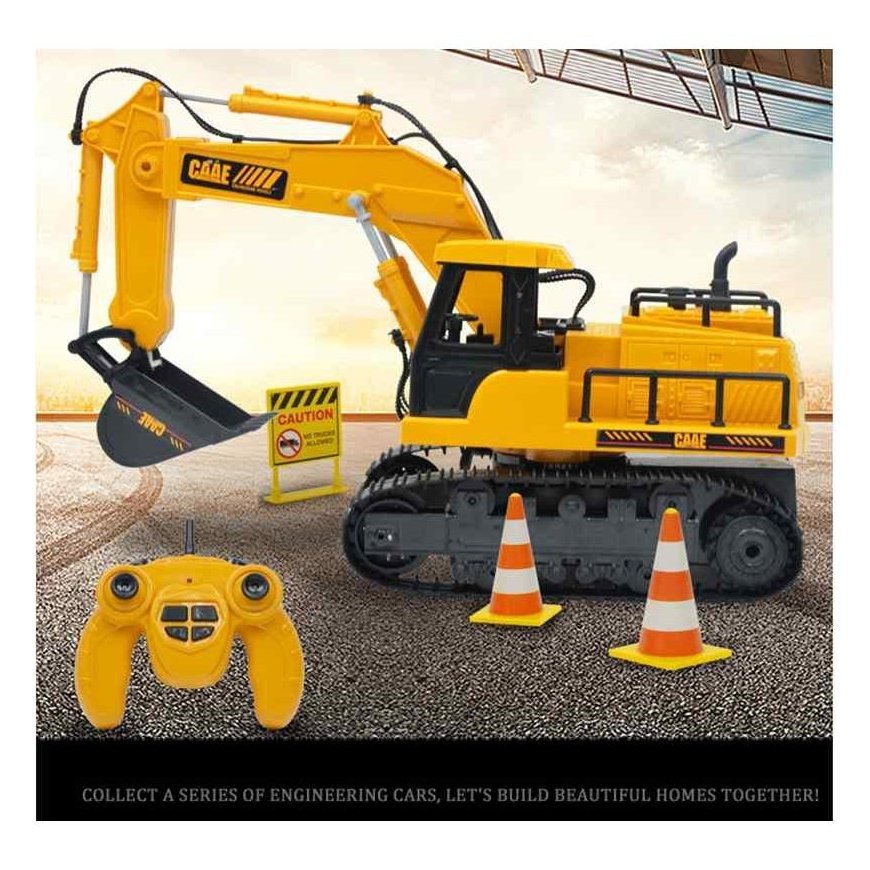 WOOPIE Large Remote Controlled Excavator – 5
