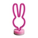 Neon LED on a stand RABBIT pink FSNE04 Forever Light Neon LED on a stand RABBIT pink FSNE04 Forever Light