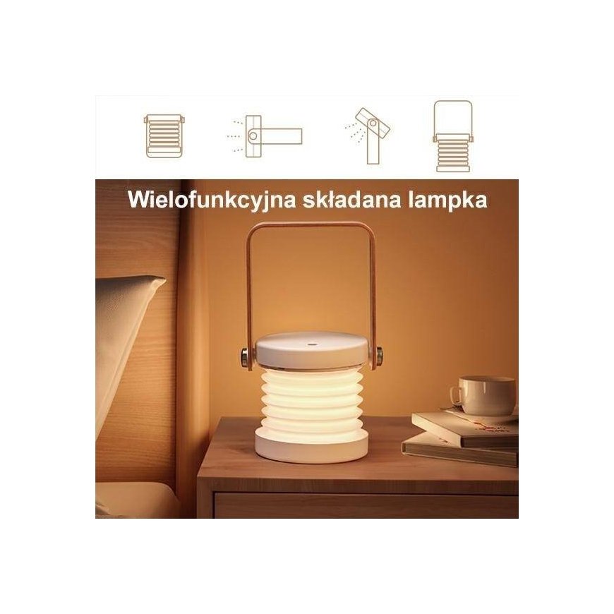 USAMS Multifunctional LED night light white|white