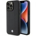 BMW BMHCP15L22RFGK iPhone 15 Pro 6.1" czarny|black Leather Diamo BMW BMHCP15L22RFGK iPhone 15 Pro 6.1" czarny|black Leather Diamo