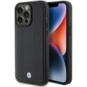 BMW BMHCP15L22RFGK iPhone 15 Pro 6.1" czarny|black Leather Diamo BMW BMHCP15L22RFGK iPhone 15 Pro 6.1" czarny|black Leather Diamo