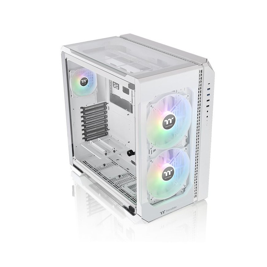 Thermaltake View 51 TG ARGB Snow Midi Tower Valkoinen – 5