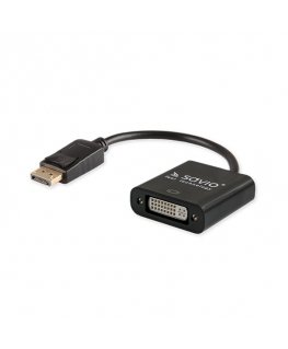 Savio CL-90/B Adapter Display Port do VGA 0,2 m DisplayPort VGA (D-Sub)