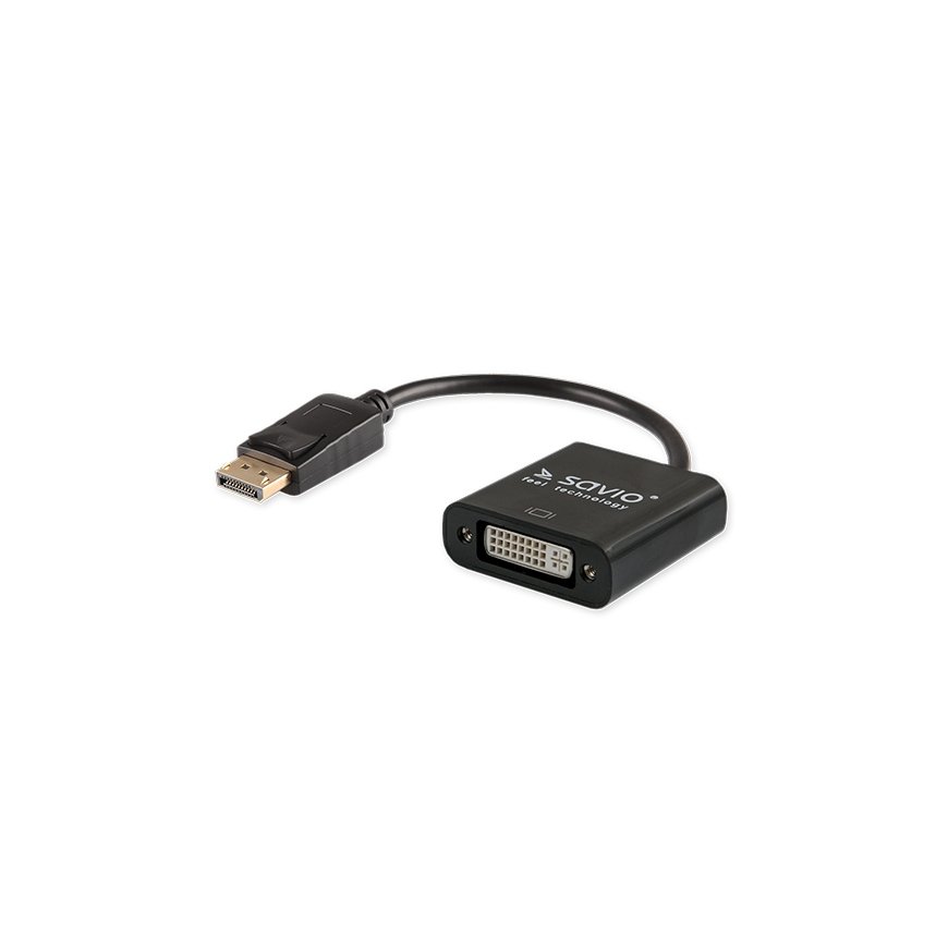 Savio CL-90/B Adapter Display Port do