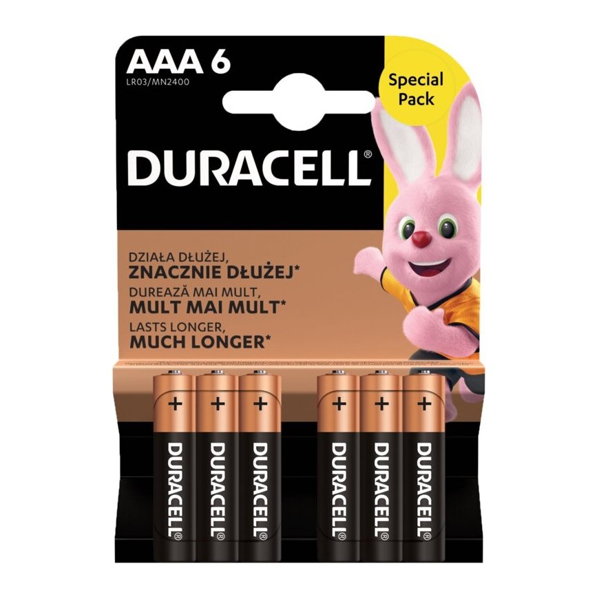Basic AAA/LR3 blister 6pcs