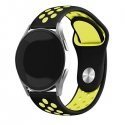 Beline pasek Watch 20mm Sport Silicone czarno-żółty black|yellow