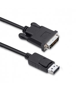 Qoltec 50364 видео кабель адаптер 1,8 m DVI DisplayPort Черный