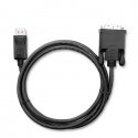 Qoltec 50364 videokaapeli-adapteri 1,8 m DVI DisplayPort Musta Qoltec 50364 videokaapeli-adapteri 1,8 m DVI DisplayPort Musta