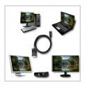 Qoltec 50364 videokaapeli-adapteri 1,8 m DVI DisplayPort Musta Qoltec 50364 videokaapeli-adapteri 1,8 m DVI DisplayPort Musta