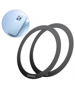 Baseus Halo Magnetic Ring for phones, , MagSafe (black)