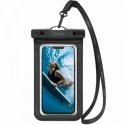 Spigen A601 Musta, Läpinäkyvä Spigen A601 Musta, Läpinäkyvä