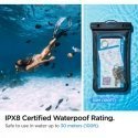 Spigen A601 Musta, Läpinäkyvä Spigen A601 Musta, Läpinäkyvä